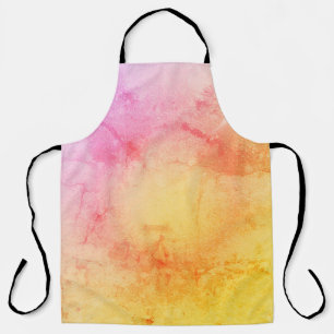 Sonnenuntergang Wasserfarbe Kochen Schürze