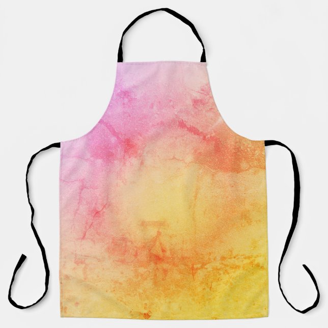 Sonnenuntergang Wasserfarbe Kochen Schürze (Vorderseite)