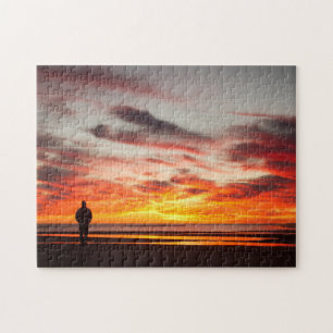 Sonnenuntergang-Weg