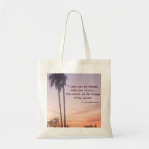 Sonnenuntergang-wiederverwendbare Tasche