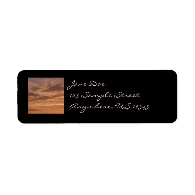 Sonnenuntergang Wolken II Pastel Abstrakte Natur (Vorne)