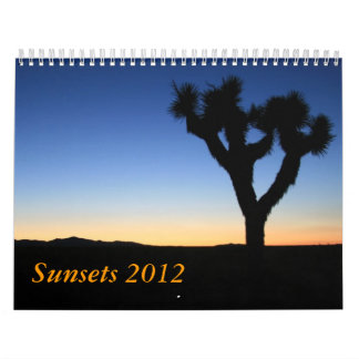 Sonnenuntergänge 2012 kalender