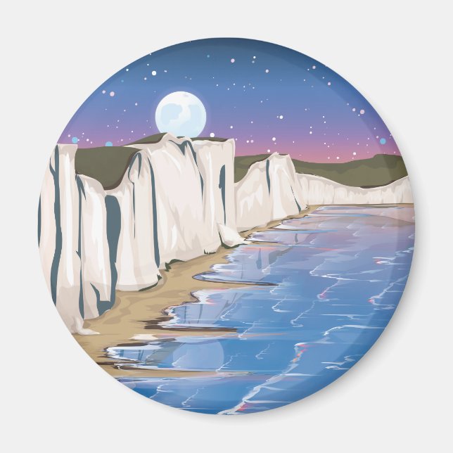 Sonnenuntergänge am Meer Magnet (Vorne)