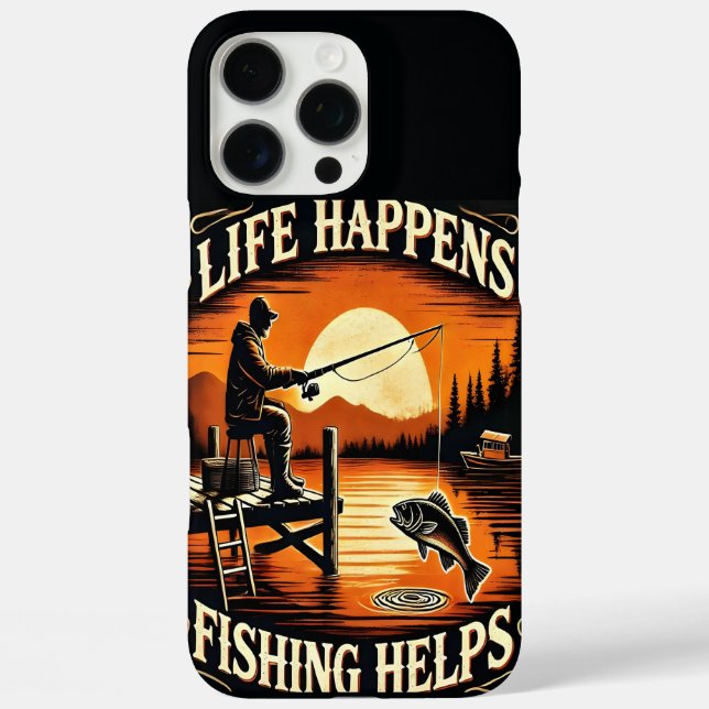 Sonnenuntergänge im Wasser iPhone 16 Pro Max Hülle (Rückseite)