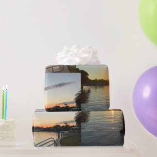 Sonnenuntergänge in Florida Geschenkpapier