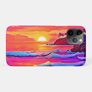 Sonnenuntergänge: Lebhafter Küstentraum Case-Mate iPhone Hülle