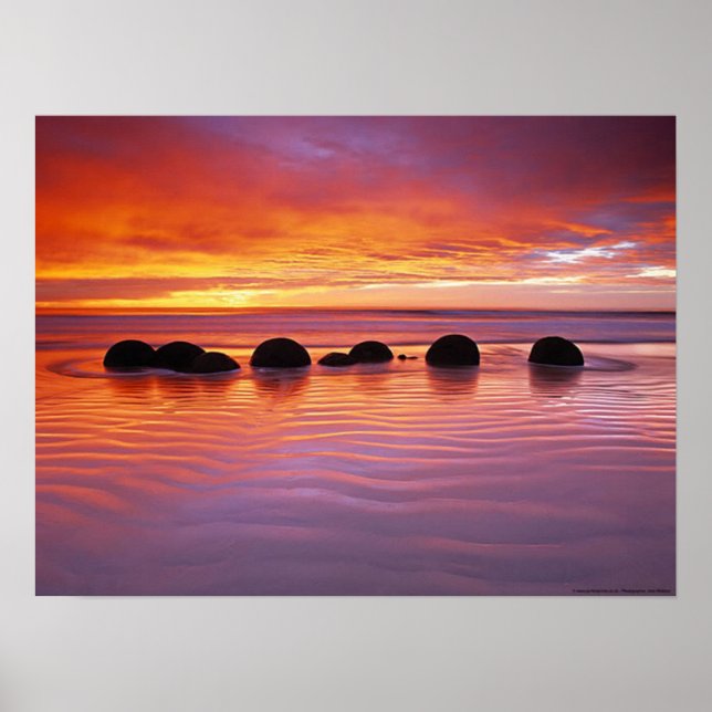 Sonnenuntergänge Poster (Vorne)