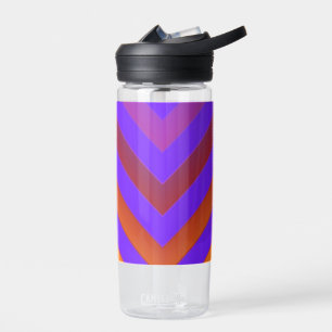 Sonnenuntergangs-Chevron Trinkflasche