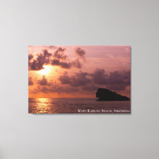 Sonnenuntergangs-Dämmerung-Dämmerlicht-Schatten-La Leinwanddruck