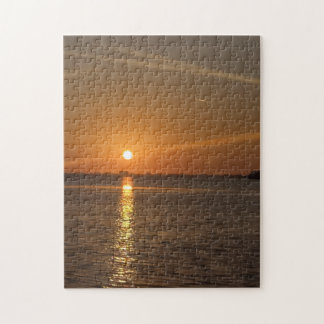 Sonnenuntergangs-Glow-Jigsaw-Puzzle