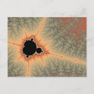 Sonnenuntergangs Mini Brot Postkarte