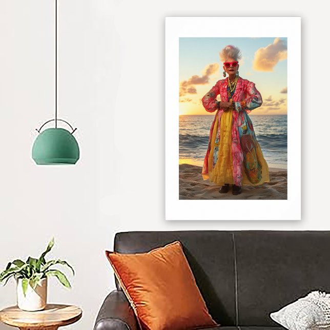 Sonnenuntergangs-Porträt Poster (Von Creator hochgeladen)