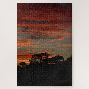 Sonnenuntergangs-Puzzle