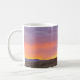 Sonnenuntergangs-Reit-Tasse Kaffeetasse