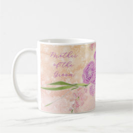 Sonnenuntergangs-Rosen-Mutter-der-Brautjungfer-Bog Kaffeetasse