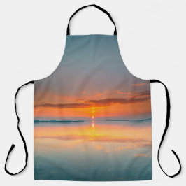 Sonnenuntergangs-Schürze Schürze