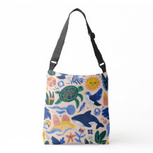 Sonnenuntergangs-Strand-Tasche Geschenk