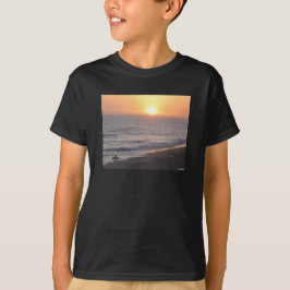 Sonnenuntergangs-Surfer T-Shirt