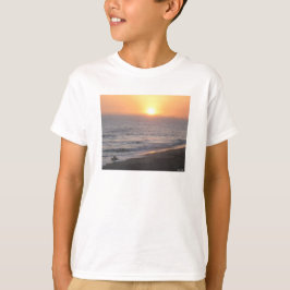 Sonnenuntergangs-Surfer T-Shirt