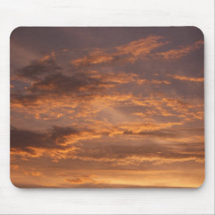 Sonnenuntergangs Wolken I Farbiger Himmel Fotograf Mousepad