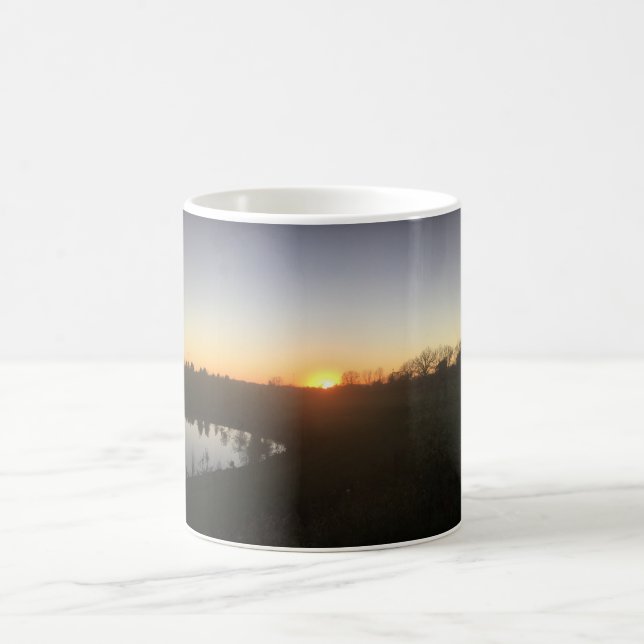 Sonnenuntergangschale Kaffeetasse (Mittel)