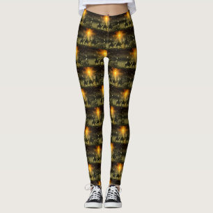Sonnenuntergangschatten 3 kluge leggings