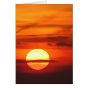 Sonnenuntergangskarte