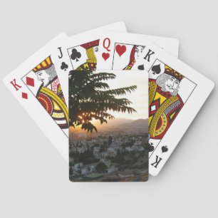 Sonnenuntergangskarten Spielkarten