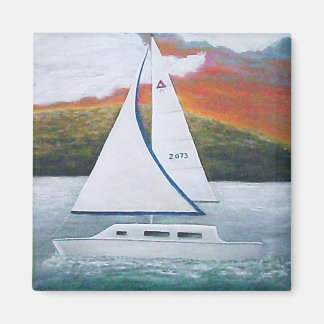 Sonnenuntergangsmagnet Magnet