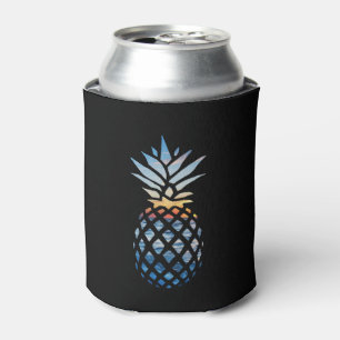 Sonnenuntergangsstrand-Ananas mit Ozean-Neuheit Sc Dosenkühler