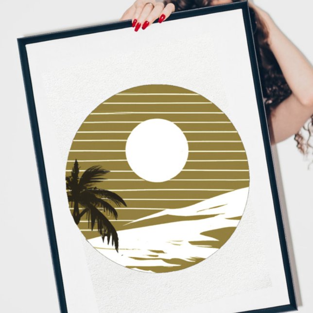 Sonnenuntergangsstrand Poster (Von Creator hochgeladen)