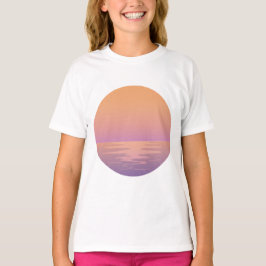 Sonnenuntergangsstrand Vibes – Minimalistisches So T-Shirt