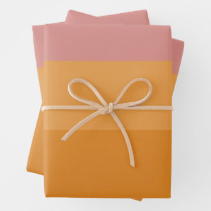 Sonnenuntergangsstreifen Geschenkpapier Set