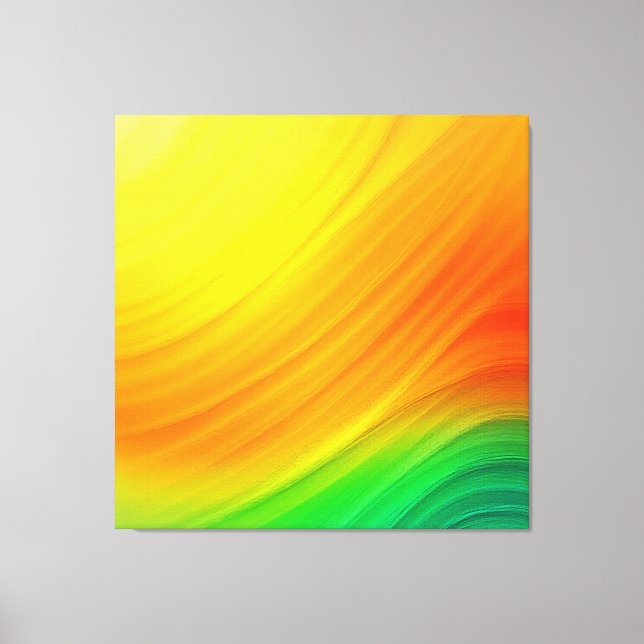 Sonnenuntergangsstrom Leinwanddruck (Vorderseite)