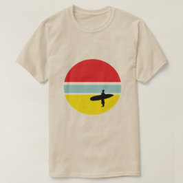 Sonnenuntergangsurfer-T - Shirt