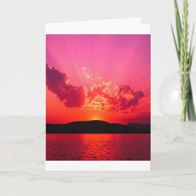 SONNENUNTERNEHMEN KARTE (Vorderseite)
