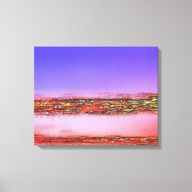 SONNENUNTERNEHMEN LEINWANDDRUCK (Vorderseite)