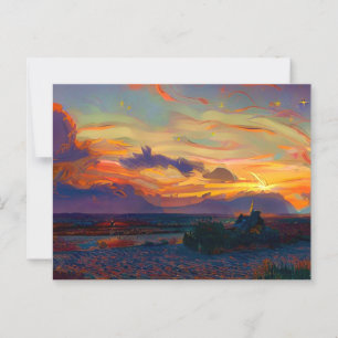 SONNENUNTERNEHMEN POSTKARTE