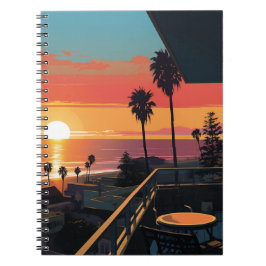 SONNENVERKEHR IN SANTA MONICA #1 NOTIZBLOCK
