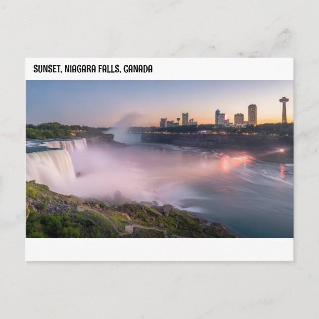 SONNENVERKEHR, NIAGARA FALLS, KANADA POSTKARTE (Vorderseite)