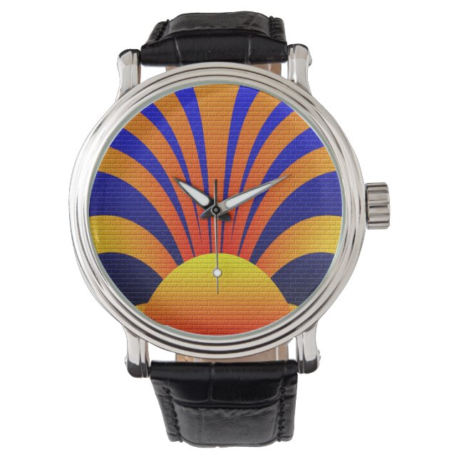 Sonnenwand Armbanduhr (Vorderseite)