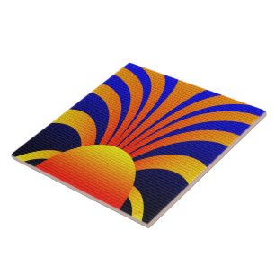 Sonnenwand Fliese