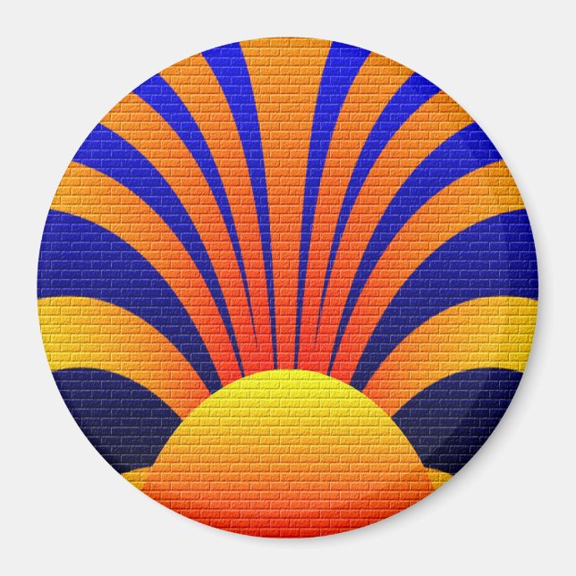 Sonnenwand Magnet (Vorne)
