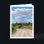 Sonnenweg, Landschaft Karte<br><div class="desc">Sonniger Weg,  Landschaftsgrußkarte. Sie können dieses Produkt ganz einfach kostenlos anpassen,  wenn Sie Text hinzufügen oder die Farbe des Hintergrunds ändern möchten.</div>