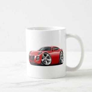 Sonnenwende-Rot-Auto Kaffeetasse