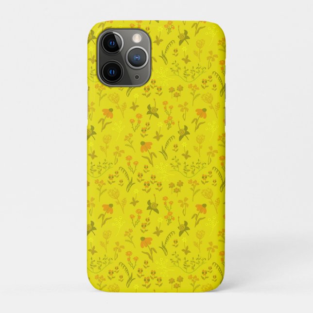 Sonnenwiese-Blume Case-Mate iPhone Hülle (Rückseite)