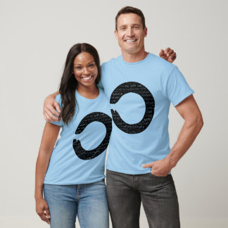 Sonnenyata-Design, das die Leere oder Leere darste T-Shirt