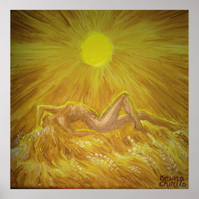 Sonnenzeitlicher Traum Poster (Vorne)