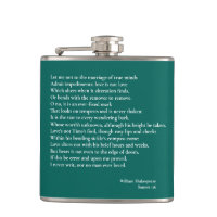 Sonnet 116 Lass mir nicht zur Verheiratung wahren