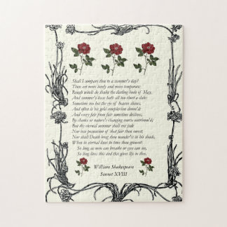 Sonnet # 18 von William Shakespeare